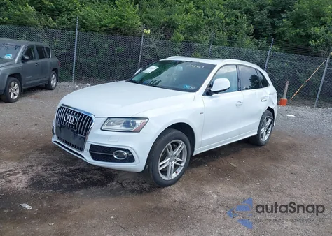 2015 Audi Q5 3.0T Premium Plus из США, поврежденный, VIN WA1DGAFP9FA073467